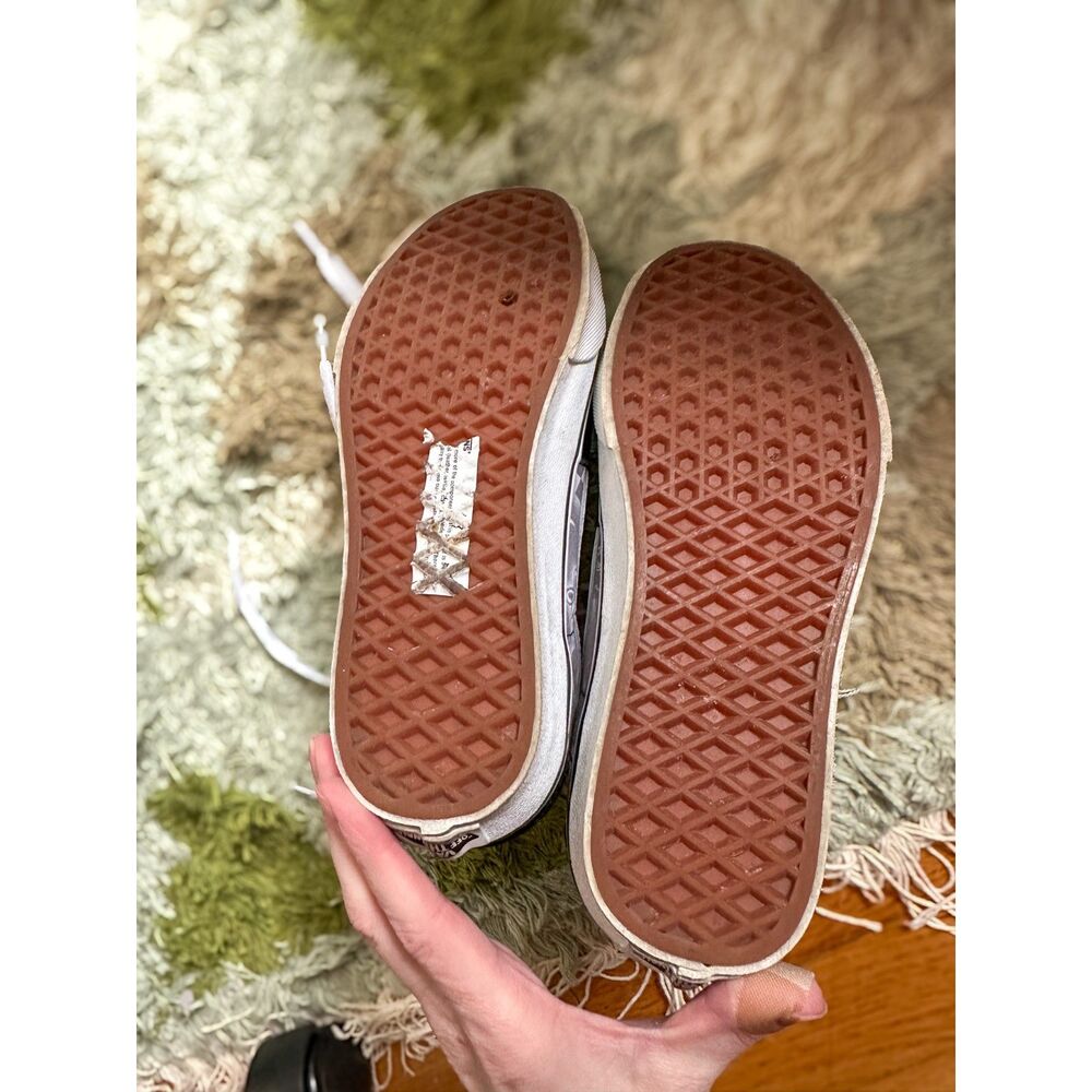 Vans Sk8 Hi Better Together Black and White Sneakers with Graffiti Graphics W 7 - Picture 6 of 8